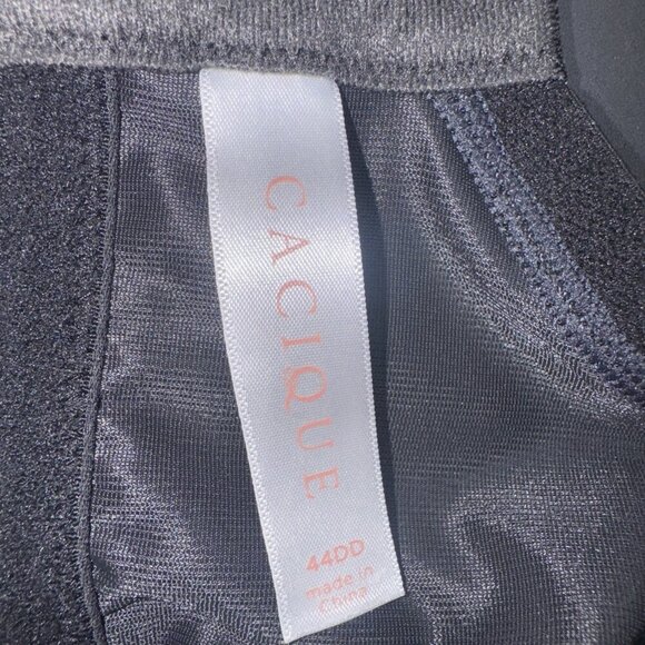 Cacique Lane Bryant Women’s Black Simply Wire Free Plunge Bra Sz 44DD - Picture 7 of 8